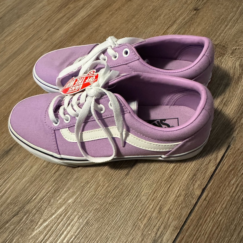 Vans Purple Canvas Sneakers - Picture 2 of 6